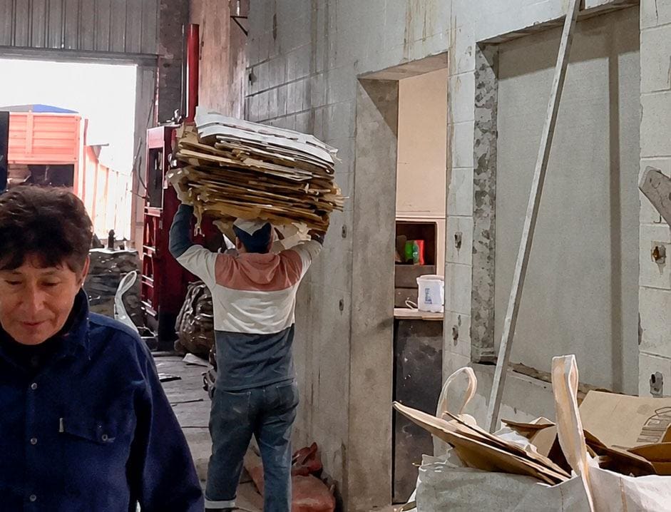 Elortondo recuperó ocho toneladas de cartón y fortalece su programa de reciclado Elortondo recuperó ocho toneladas de cartón y fortalece su programa de reciclado