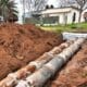 Villa Cañás realizó una obra de entubación en calles 56 y 41