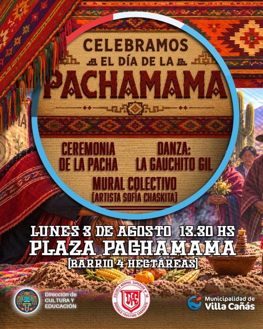 Villa Cañás celebrará el Día de la Pachamama en barrio 4 Hectáreas Villa Cañás celebrará el Día de la Pachamama en barrio 4 Hectáreas