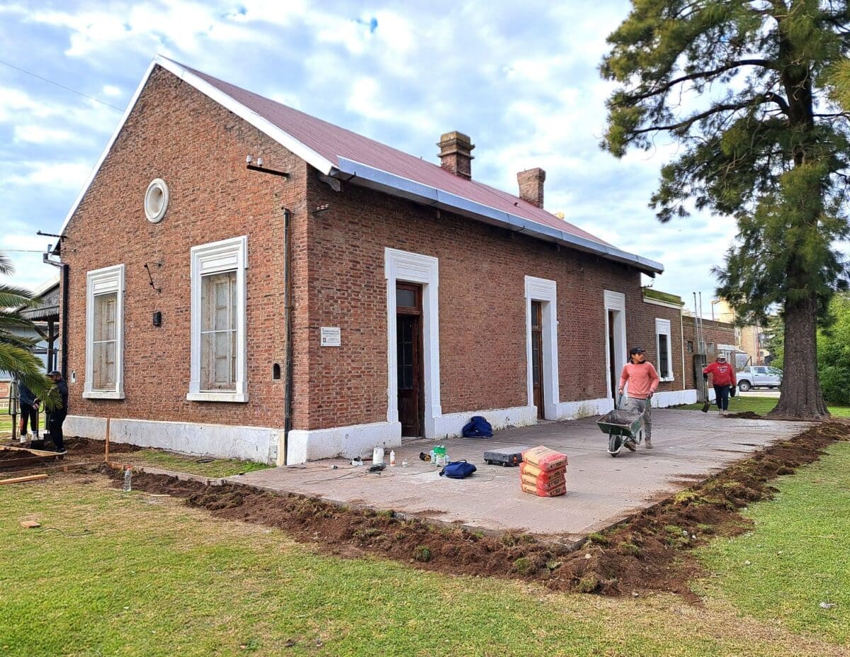 Villa Cañás recupera la histórica Estación del Ferrocarril