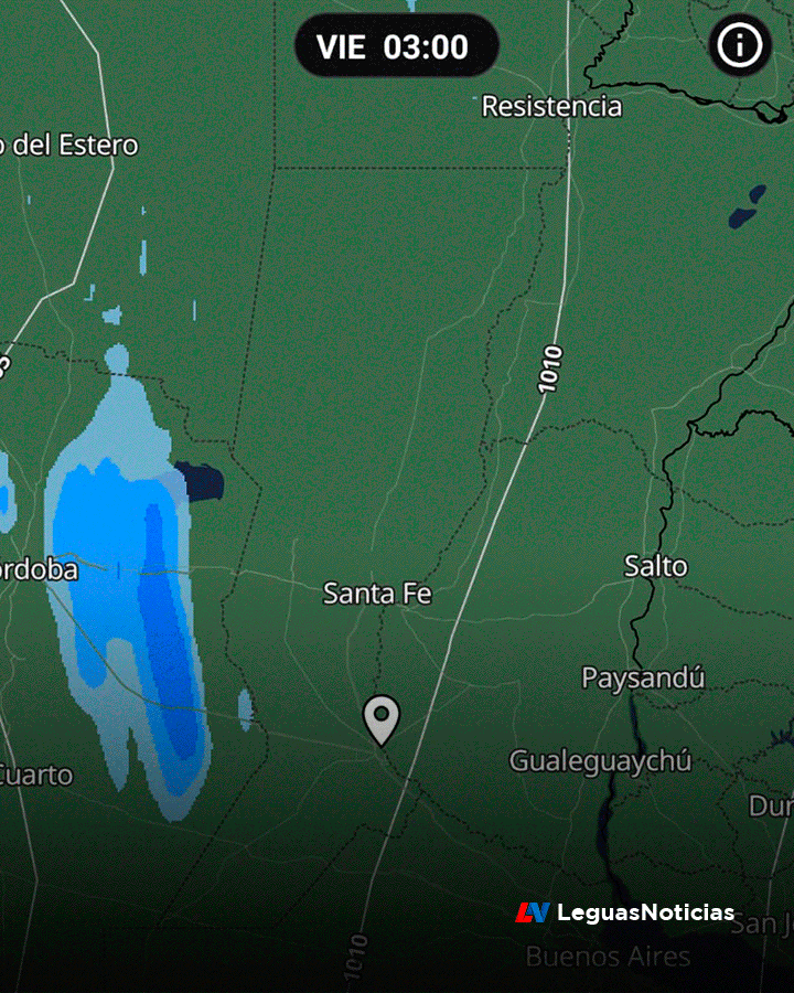 Santa Fe: Alerta amarilla y naranja por fuertes tormentas Santa Fe: Alerta amarilla y naranja por fuertes tormentas