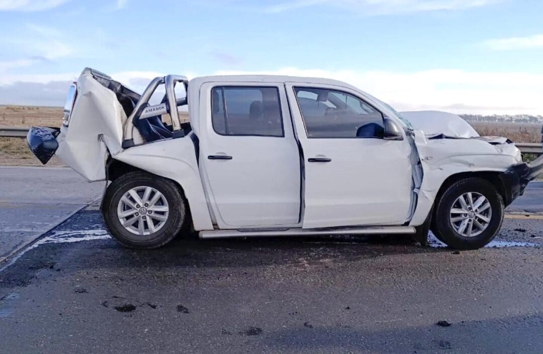 Triple choque en la Ruta 33 entre Venado Tuerto y Sancti Spíritu Triple choque en la Ruta 33 entre Venado Tuerto y Sancti Spíritu