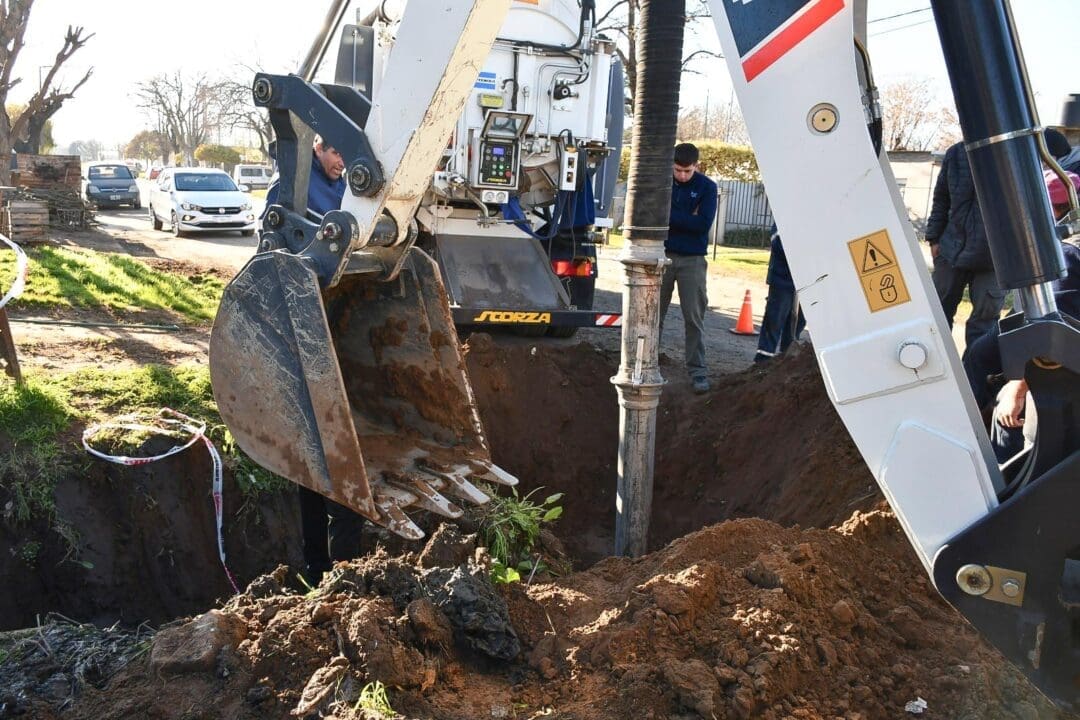 Venado Tuerto refuerza la prevención ante El Niño con obras y limpieza de desagües