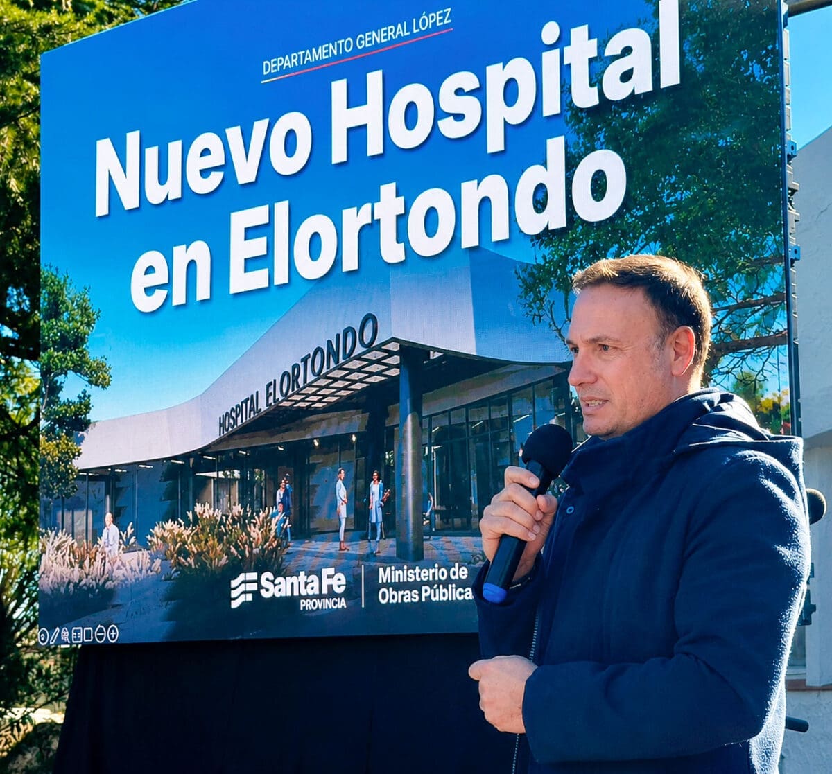 Elortondo: La Provincia licitó la construcción del nuevo hospital con 16 ofertas