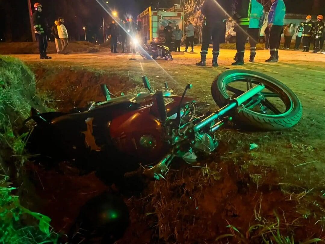 Venado Tuerto: Choque entre motos dejó dos hospitalizados