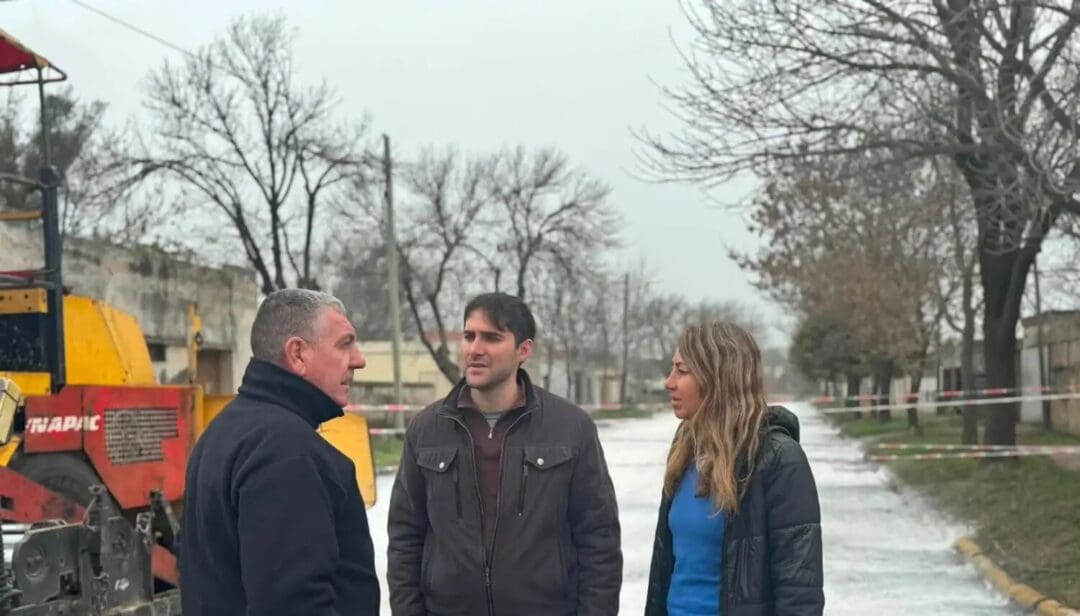 Elortondo suma pavimento y licitará cinco nuevas cuadras Elortondo suma pavimento y licitará cinco nuevas cuadras